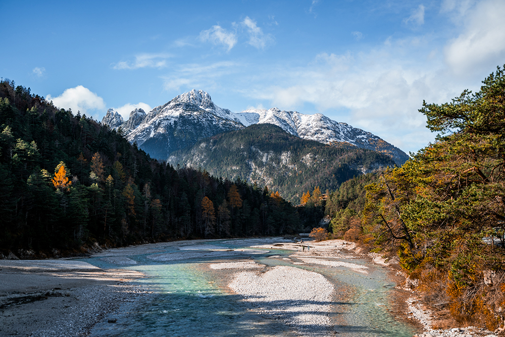 -Ferienhaus an der Isar in Karwendeltal-Scharnitz-Seefeld Region839